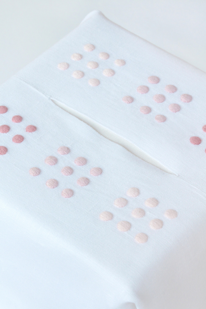 Square box - Powdered pink