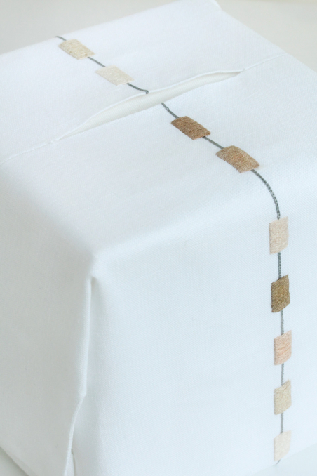 Boîte carrée - Taupe