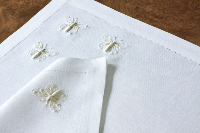 Placemat and napkin - Butterfly