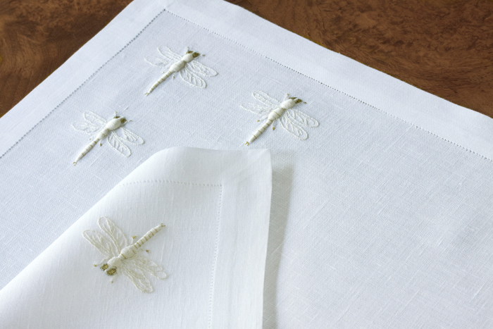 Placemat  and napkin - Dragonfly